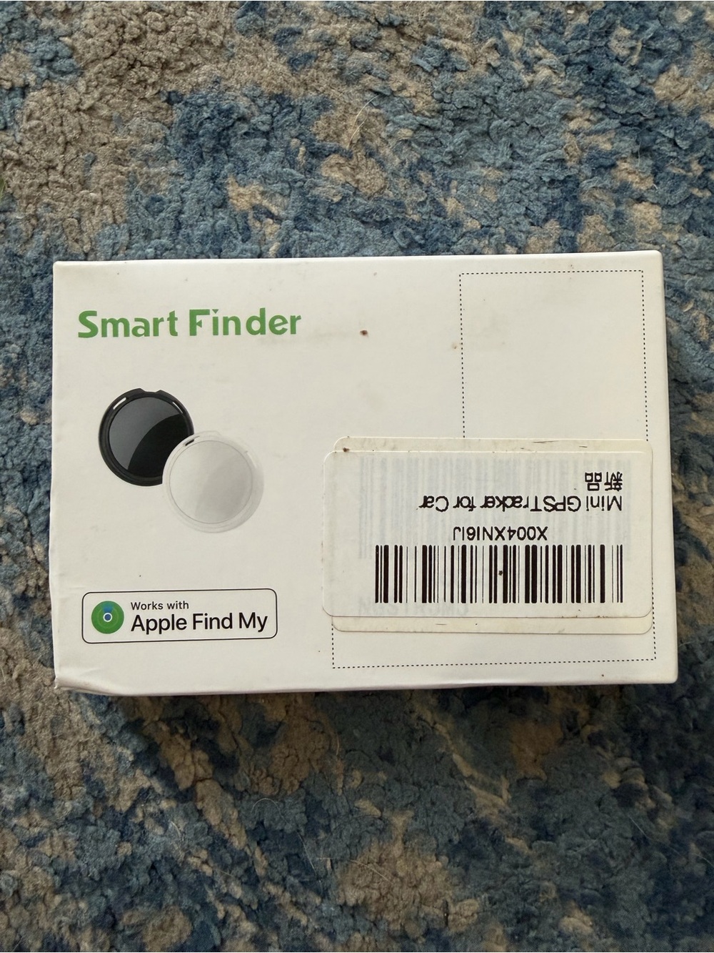 Tag Smart Finder Bluetooth Tracker - White and Black